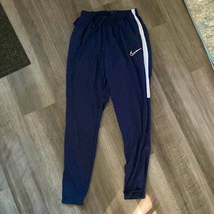 Men’s Nike Dri-Fit Polyester Pants (Navy Blue)